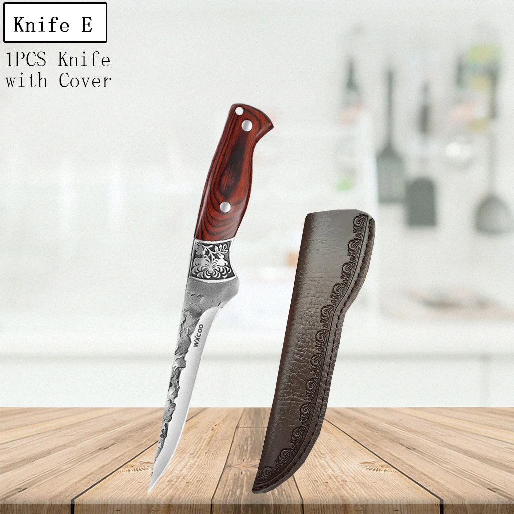 Hand-Forged Professional Knife Set