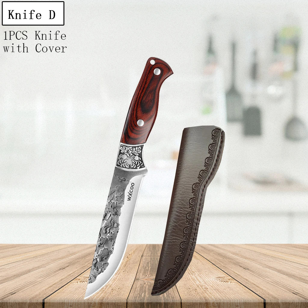 Hand-Forged Professional Knife Set