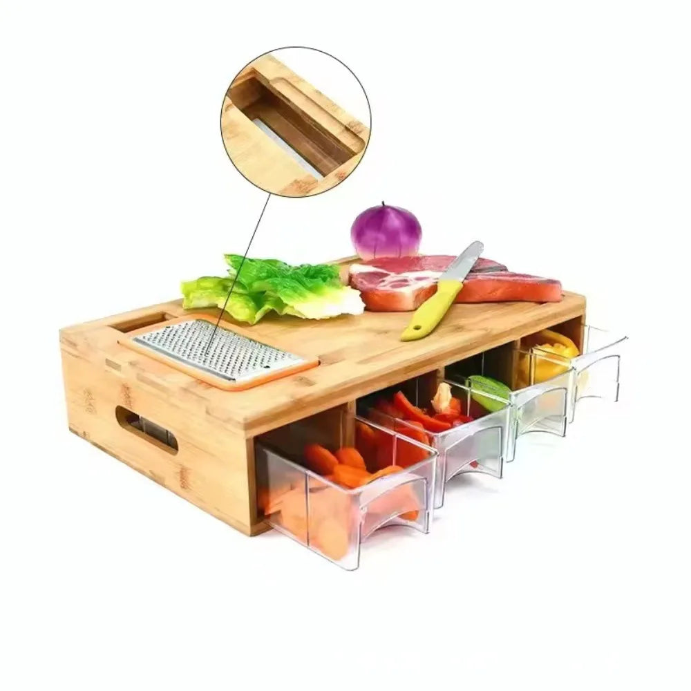 Premium Bamboo Cutting Board Set