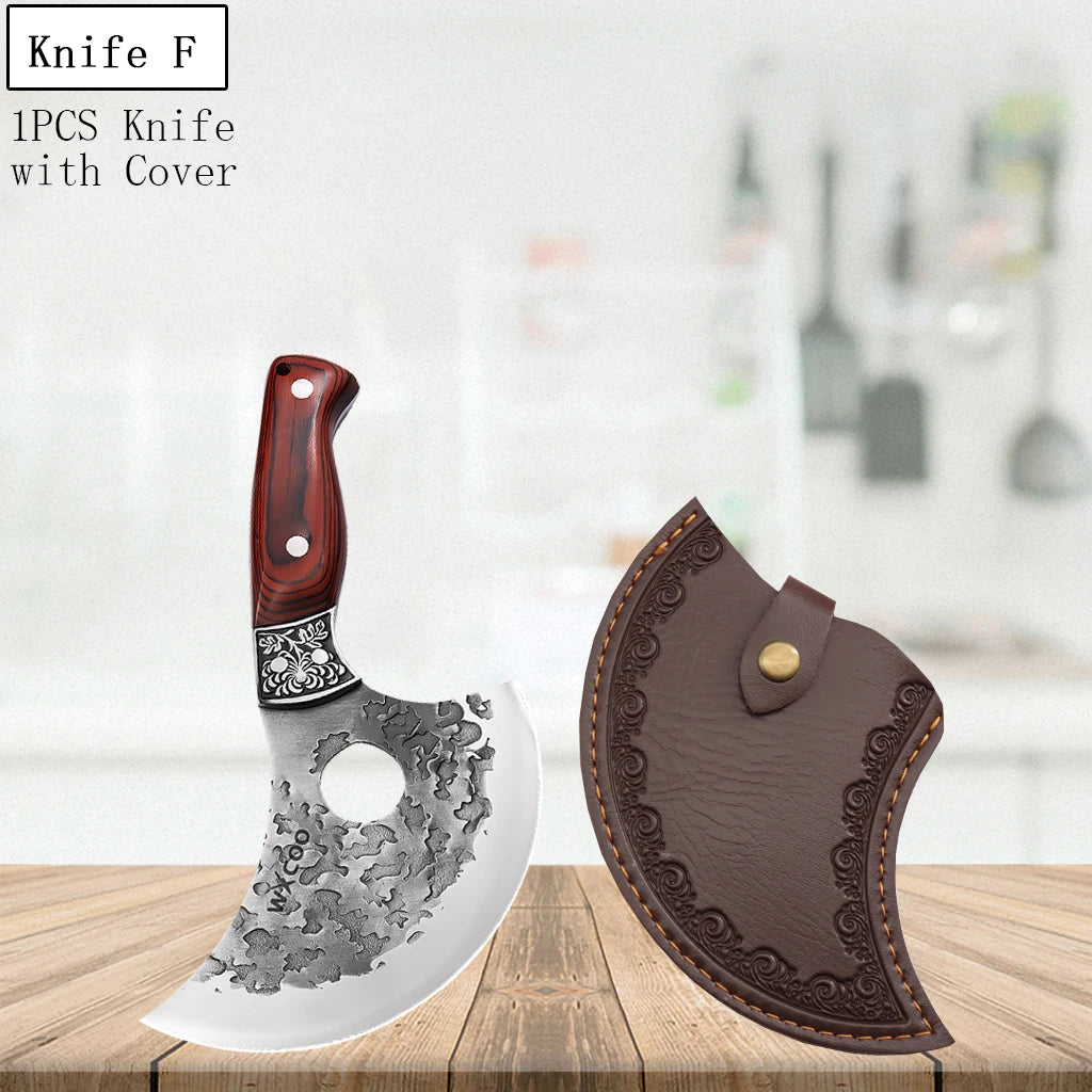 Hand-Forged Professional Knife Set