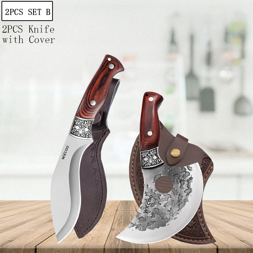 Hand-Forged Professional Knife Set